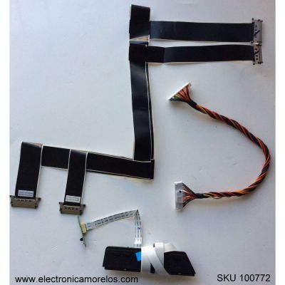 KIT DE CABLES PARA TV / VIZIO JE600D3LC2N / MODELO E601I-A3E